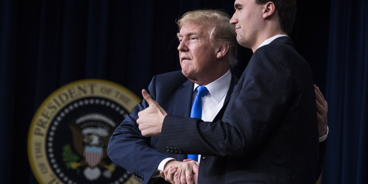 The right pays tribute to Charlie Kirk