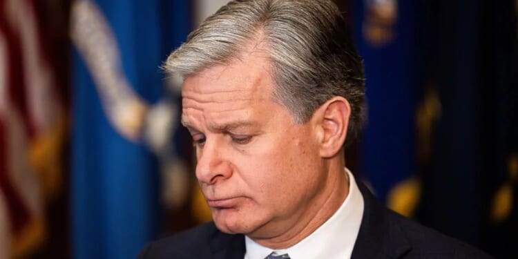 Trump suggests Wray under investigation for ‘inappropriate’ acts