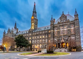 ‘Hey, fascist! Catch!’ flyers posted throughout Georgetown University