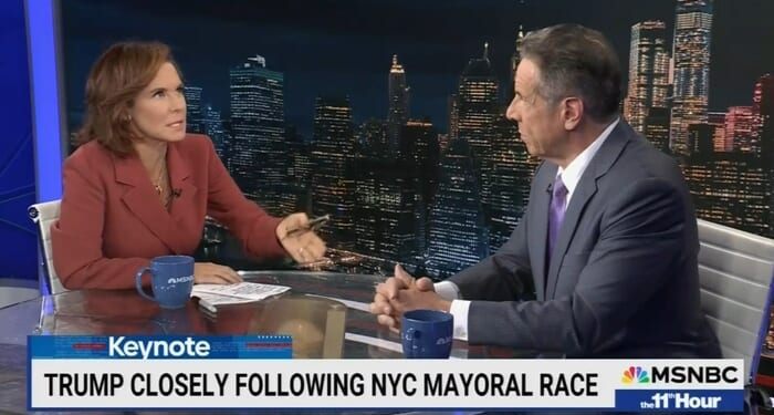 MSNBC’s Ruhle Presses Cuomo on Sharing Donors with Trump