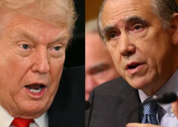 Democratic senator accuses Trump administration of faking anti-ICE rioting