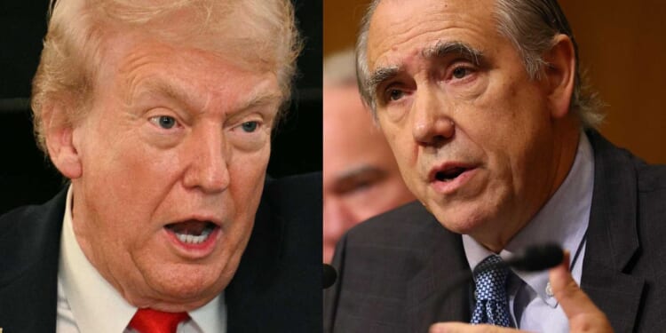 Democratic senator accuses Trump administration of faking anti-ICE rioting