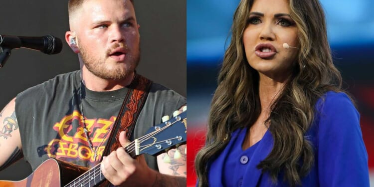 Kristi Noem hammers Zach Bryan over apparently anti-ICE song — singer says he's 'scared' by negative reaction