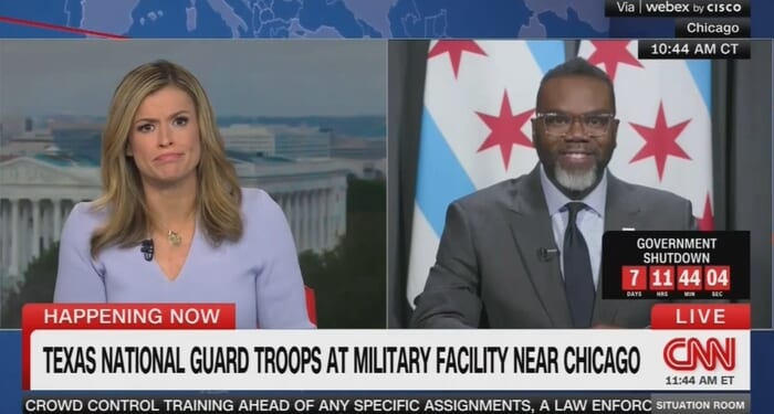CNN’s Brown Doesn't Ask Chicago Mayor Why Police Refused to Assist ICE