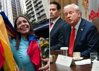 Nobel Peace Prize winner Machado dedicates award to Trump