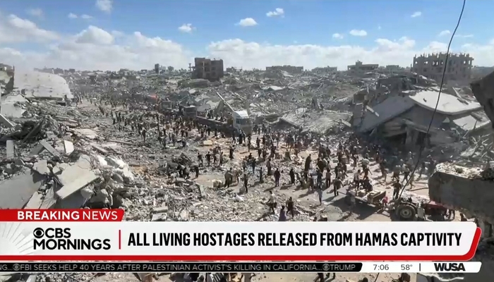 CBS Reporter Gives Equal Time to Israeli Hostages, Palestinian ‘Prisoners’