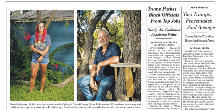 New York Times AGAIN Files Huge Sob Story on Kirk-Hating Ghoul Losing Job