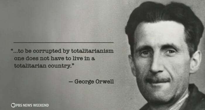 Leftist, Language-Twisting PBS Sees ‘Orwellian’ Era Dawning Under Trump
