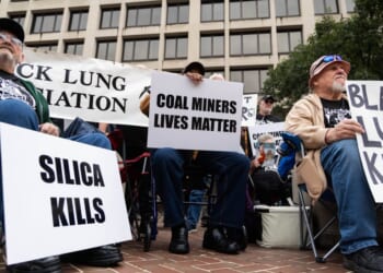 Coal miners stage DC protest to pressure Trump on black lung disease rule