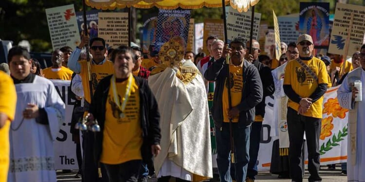 DHS torpedoes narrative of pro-Antifa priest who 'exploited' holy sacrament to score points on ICE