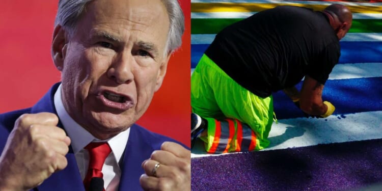 Activists outraged at queer erasure after Gov. Abbott orders removal of Pride crosswalk and BLM mural