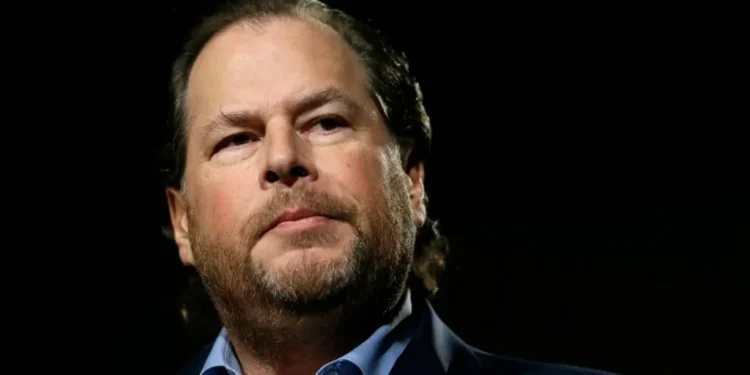Salesforce CEO has a history of funding protest-industrial complex
