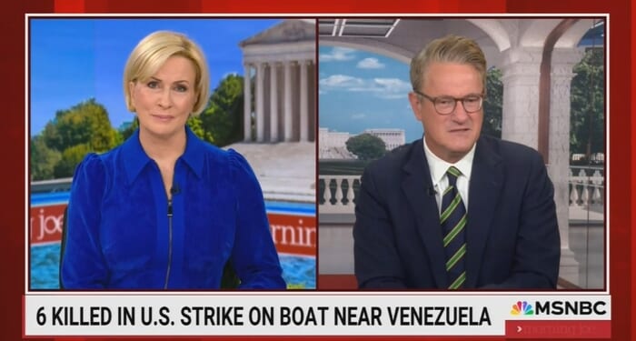 Morning Joe Whines About Drug Strikes, Demands Congressional Oversight