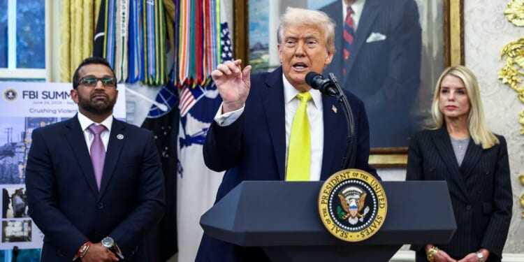 Trump touts the success of FBI's crackdown on violent crime — here are the astounding stats