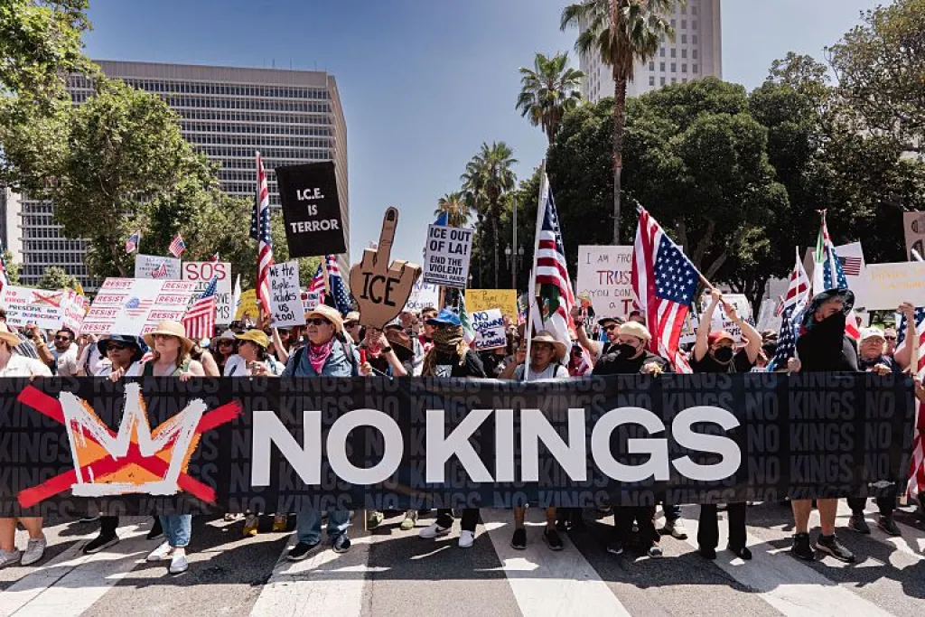 No Kings, no peace, no money, no way