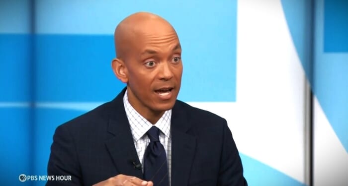 PBS Prods Justice Kennedy to Condemn New Court, Questions Free Speech Defense