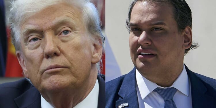 Trump says he has commuted the sentence of George Santos