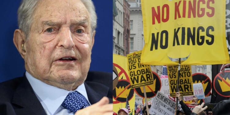 George Soros foundations fund No Kings protests against Trump
