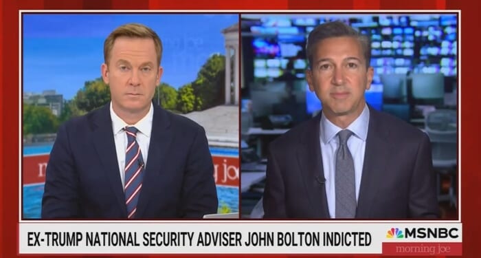 Morning Joe Admits Bolton Indictment Legit, Claims It's Still Political