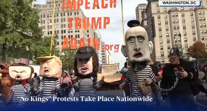 Networks Grant 'No Kings' Protests 18 Times the Air Time as March for Life