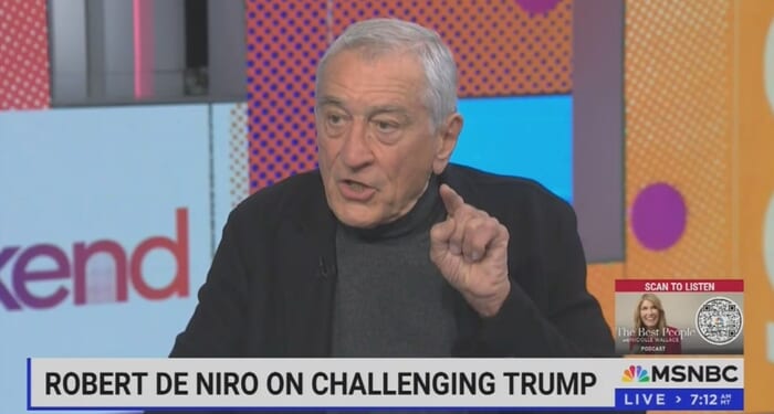 Capehart Agrees With Foul Mouth De Niro: Trump Won't Leave Office
