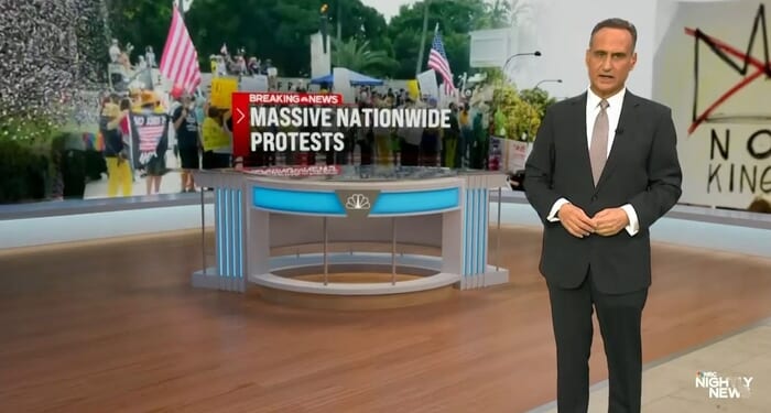 Networks Pour Out Positive Publicity on 'No Kings' Protests