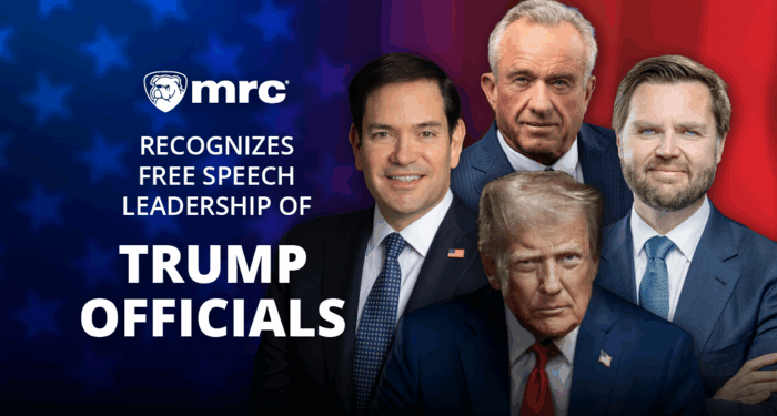 MRC Recognizes Free Speech Leadership of Trump Officials