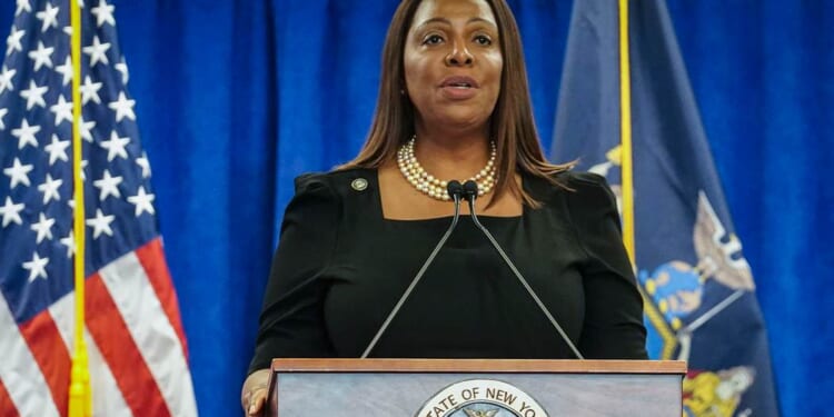 Letitia James' Histrionics are Lawyer Table-Pounding