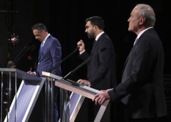 Cuomo and Sliwa turn up heat against Mamdani in debate