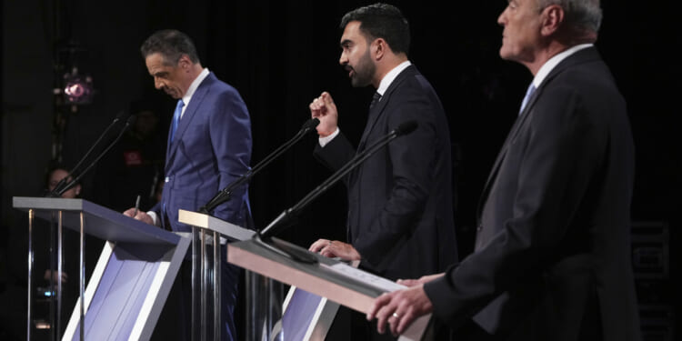 Cuomo and Sliwa turn up heat against Mamdani in debate