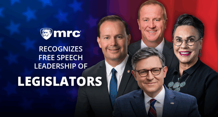 MRC Recognizes Free Speech Leadership of U.S. Legislators