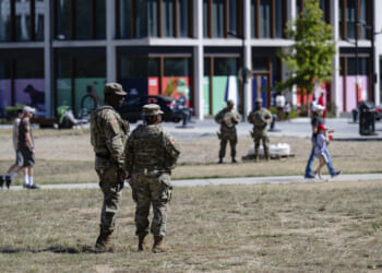 ACLU sues man arrested after playing Darth Vader theme behind troops