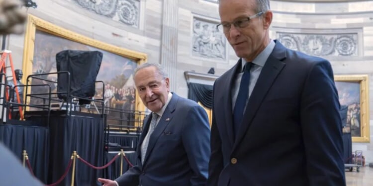 Shutdown fight deepens Thune’s chilly relationship with Schumer