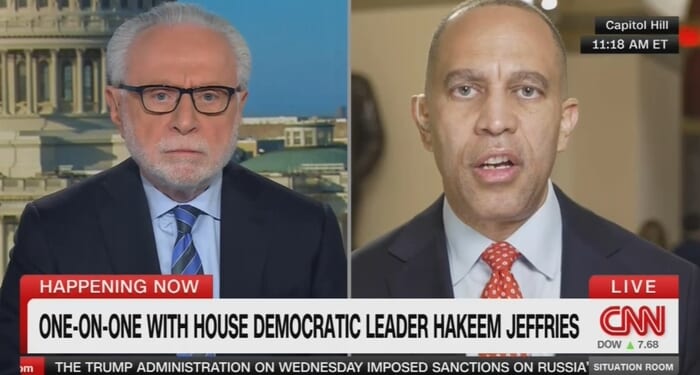 CNN Gets Jeffries to Say Republican Rhetoric Will ‘Get Someone Killed’