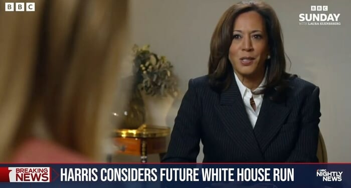 NBC and BBC and Kamala, Oh My! So Much Interview Left Out
