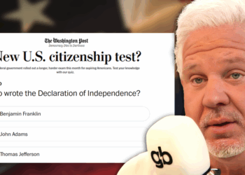 Glenn Beck took the NEW American citizenship test. Was it as HARD as they say?