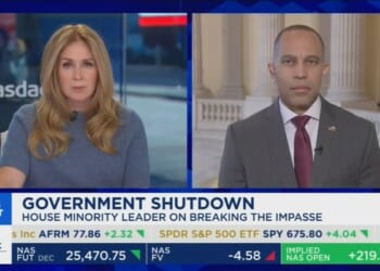 CNBC’s Becky Quick Wrecks Hakeem Jeffries on Shutdown Hypocrisy