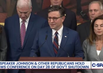 Capital Reporters Tweet 2x as Many Johnson Jabs as Shutdown Consequences