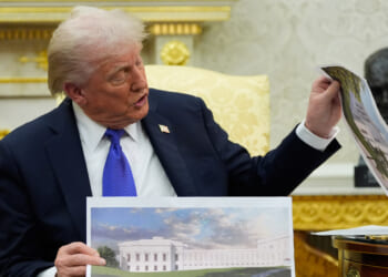 Trump fires design review panel overseeing planned ballroom, arch