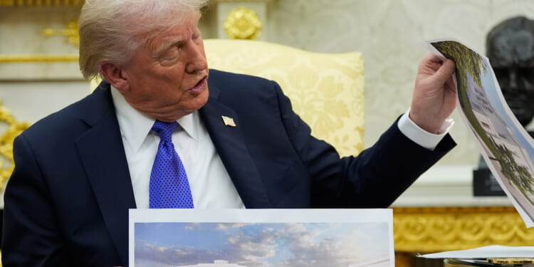 Trump fires design review panel overseeing planned ballroom, arch