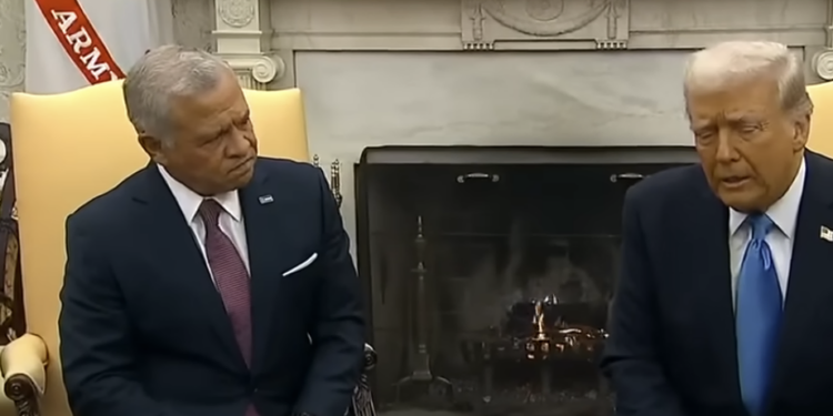 King of Jordan: None of Us are Disarming Hamas or Policing Gaza