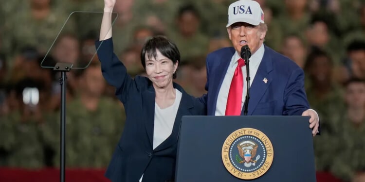 Sanae Takaichi channels Shinzo Abe in courting Trump