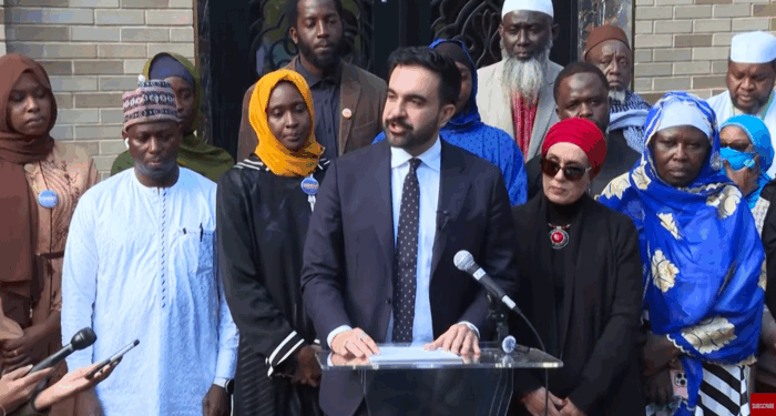 NY Times Shields Anti-Israel Mamdani by Hurling 'Islamophobia' at Opponents