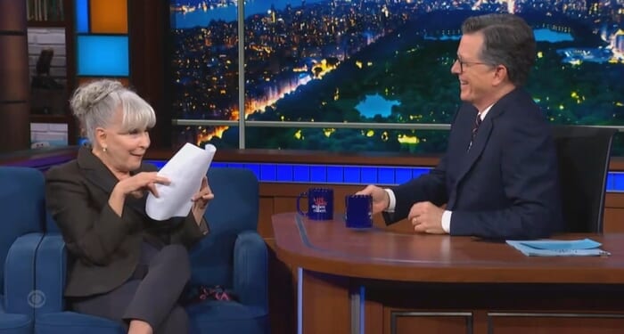Actress Bette Midler Sings To Colbert: 'You're My Frodo'