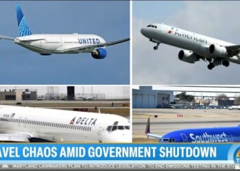 Amid Travel Chaos, ABC and CBS Skip Airlines Telling Dems To Give Up On Shutdown