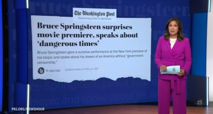 Artists Challenge Political Climate:Springsteen Leads Art in Action Movement