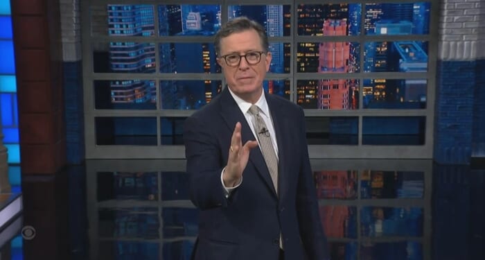 Colbert Ties Hegseth's 'Warrior Ethos' Speech To Debate Over Political Rhetoric