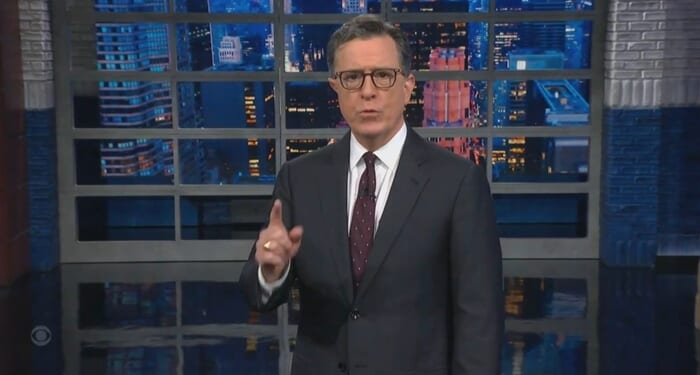 Colbert and Kimmel Hail Gaza Deal, But Mock Idea Of Trump Winning Peace Prize