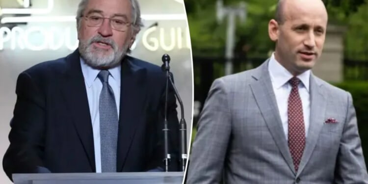 DeNiro calls Stephen Miller the 'Goebbels' of Trump's Cabinet