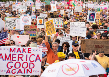 Democrats flaunt 'No Kings' posts on social media